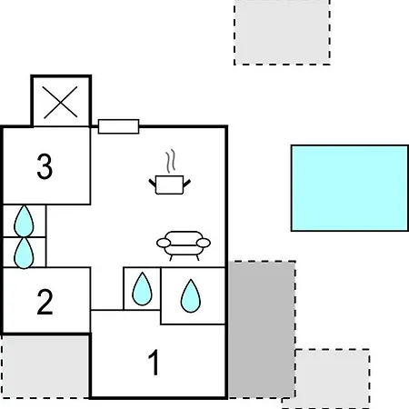 Дом отдыха 3 Bedroom Gorgeous In Jadrtovac