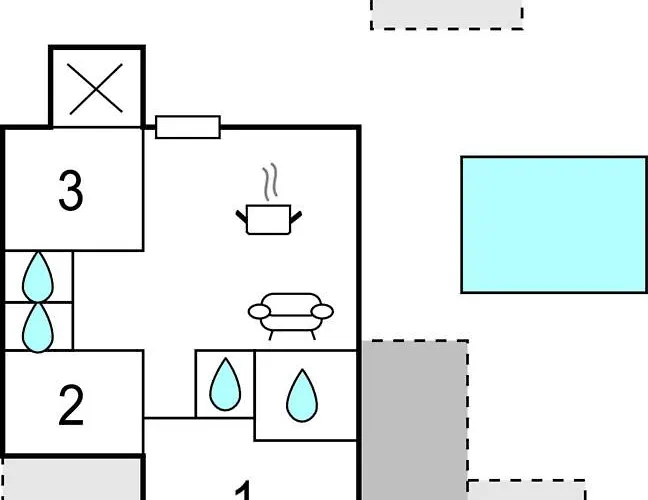 Hébergement de vacances 3 Bedroom Gorgeous In Jadrtovac